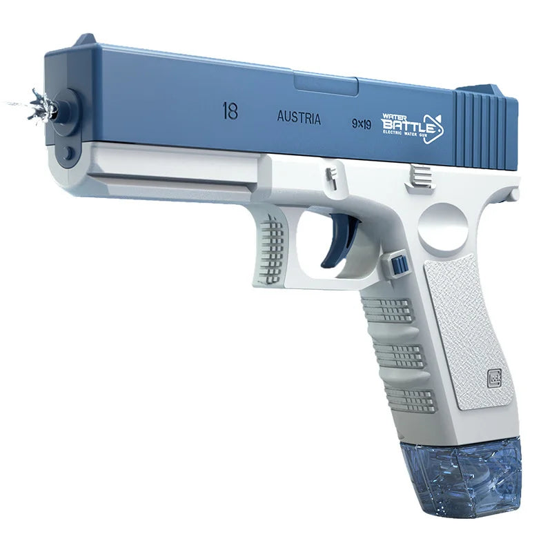 New Water Gun Electric M416 Pistol Shooting Toy Full Automatic Summer Beach Outdoor Fun Toy for Children Boys Girls Adults Gift